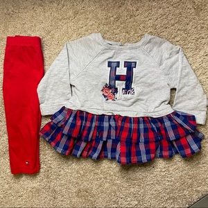 Tommy Hilfiger Tunic and Leggings Set 6-9M